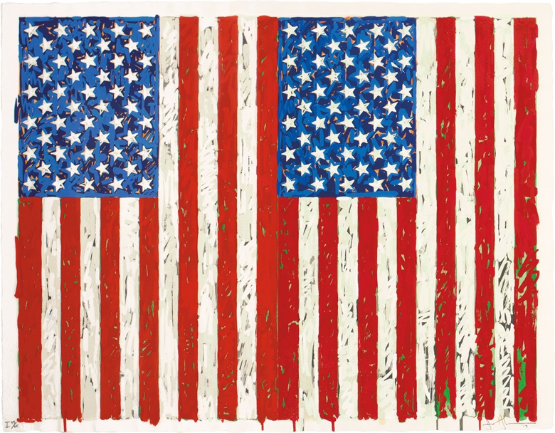 Flags 1 By Jasper Johns A Masterpiece Of Printmaking Christie S Flags 1 By Jasper Johns A Masterpiece Of Printmaking Christie S