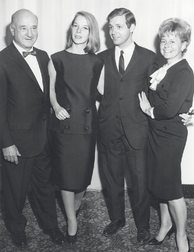 Susan and Kenneth Kaiserman with Kevy K. Kaiserman and Hortense Kaiserman. Photographer unknown. Courtesy of the family.