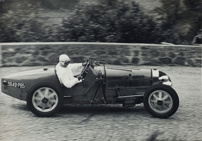The Bugatti type 35 Grand Prix which inspired the Baby 52