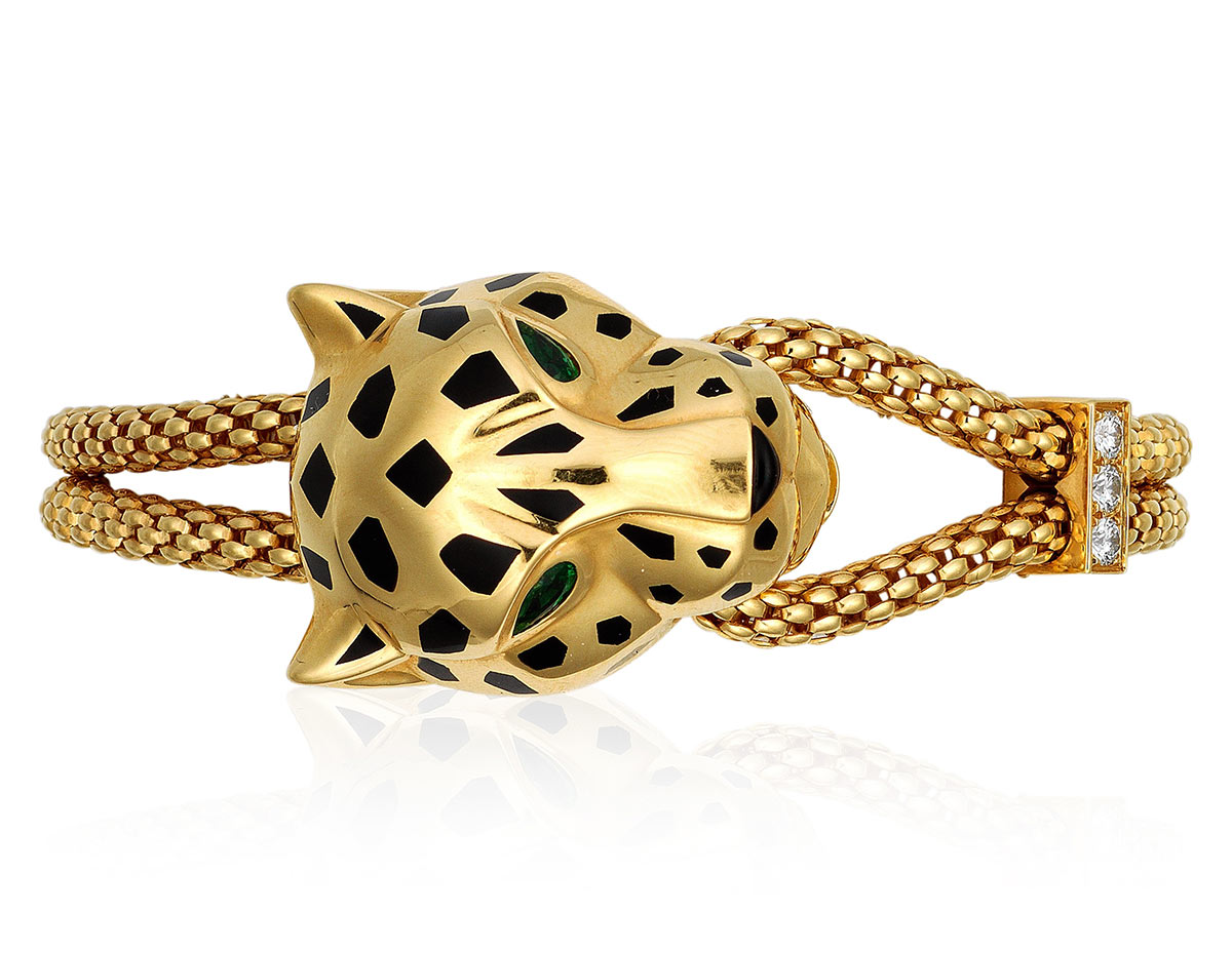 cartier trinity ring leopard