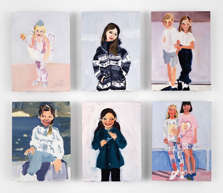 Chantal Joffe, Untitled, 1995. Oil on gesso on board, in six parts. 11 ½ x 8 ½ in. (29.2 x 21.6 cm.) Estimate £10,000-15,000. This work is offered in the Post-War and Contemporary Art Day Sale on 30 June at Christie’s in London