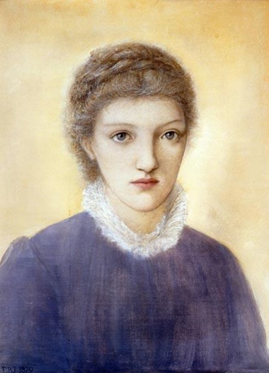 Sir Edward Coley Burne-Jones, Bt., A.R.A., R.W.S. (1833-1898), Portrait of Frances Graham. This work was sold at Christie’s on 10 March 1995 