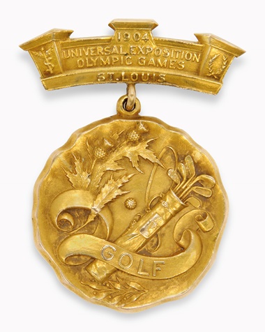 an olympic gold medal for golf from 1904 christie s