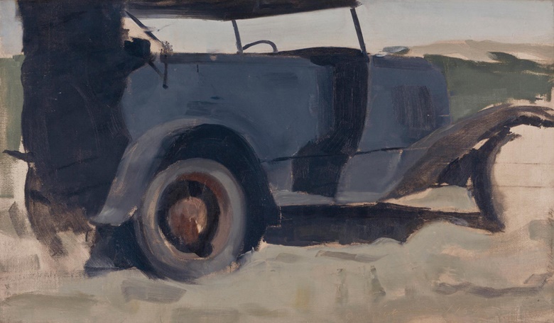Edwin Walter Dickinson (1891-1978), Our Ford, High Head, 1934. Oil on canvas. 14 x 23 ⅞ in (35.6 x 60.6 cm). Estimate $20,000-30,000. This work is offered in American Art Online, 16-22 September