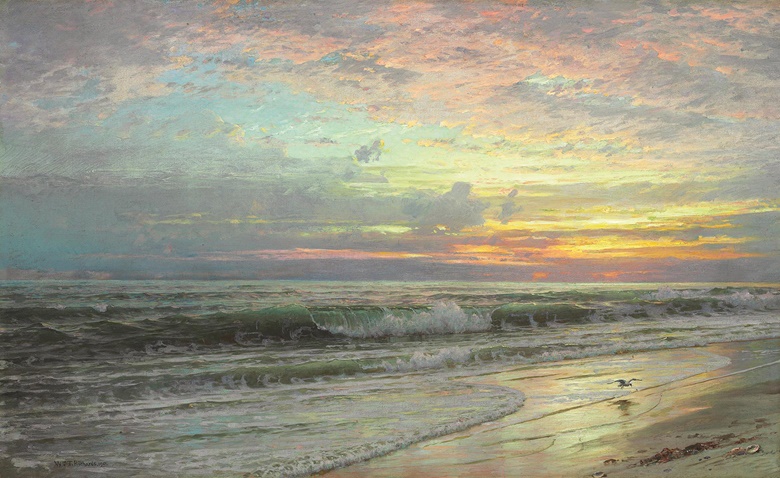 Coastal Landscape, 1901. Oil on canvas. 22 x 36 in (55.9 x 91.4 cm). Estimate $60,000-80,000. This work is offered in American Art Online, 16-22 September