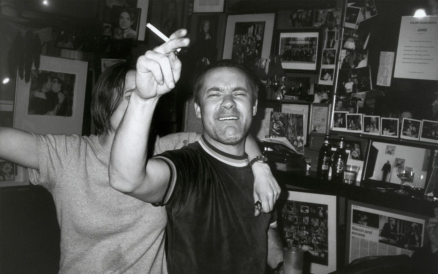 Damien Hirst with Sarah Lucas, Colony Room, London, 1999. Photo by Johnnie Shand Kydd © Johnnie Shand Kydd. All Rights Reserved, DACS 2016 


    .full-screen .image-preview { background-position 50%