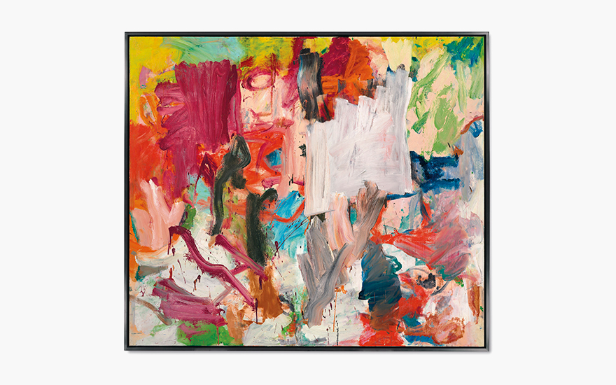 Willem De Kooning (1904-1997), Untitled XXV, 1977. Oil on canvas, 77 x 88 in (195.7 x 223.5 cm). Estimate Estimate on request. This lot is offered in Post-War & Contemporary Art Evening Sale  on 15