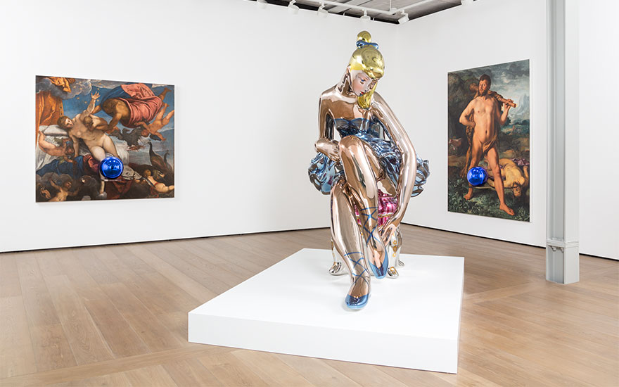 Connecting with Old Masters — Jeff Koons, Cindy Sherman, David Salle