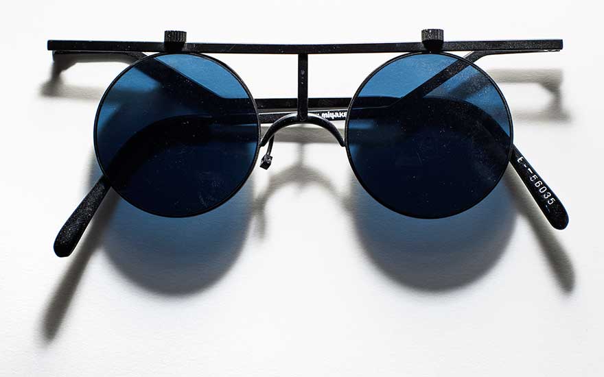 Jean-Michel Basquiat’s (1960-1988) sunglasses. Photography Henry Leutwyler