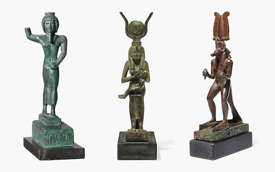 Bc Pharaonic Egyptian Antique Antiques Egypt Antiquities Figurine Statue F41 