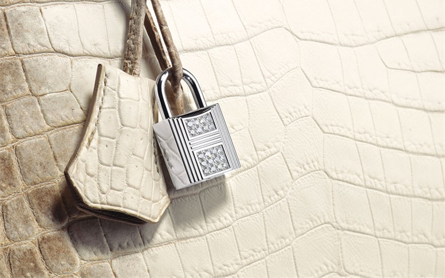 himalayan crocodile birkin with white gold detailing and 245 diamonds