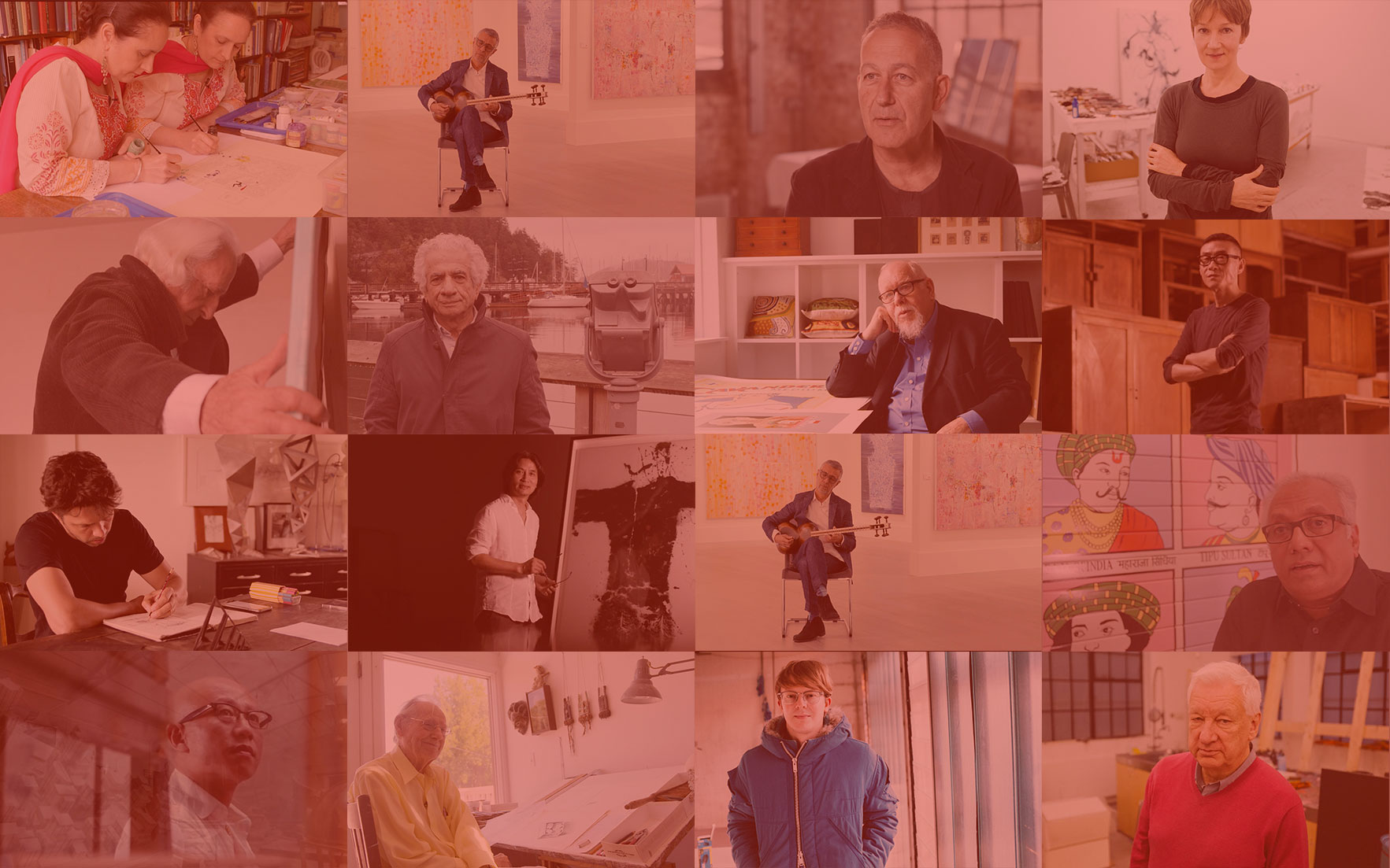 Studio visits — Artists discus