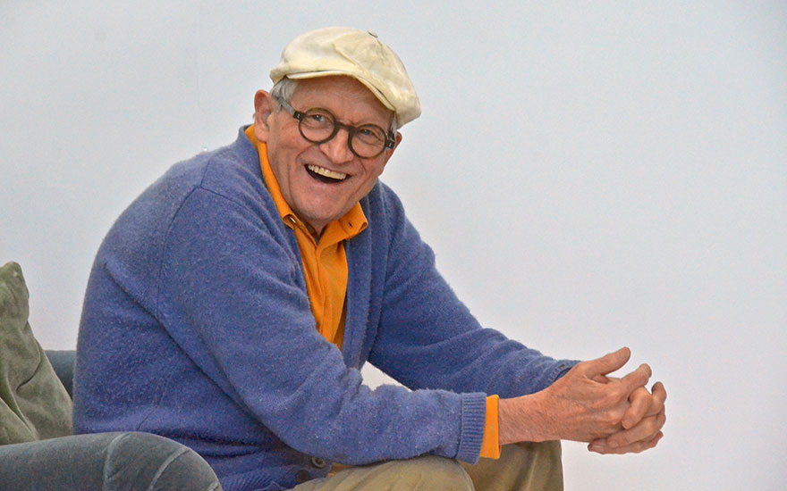 David Hockney, Los Angeles, March 2016. Photo credit Jean-Pierre Goncalves de Lima © David Hockney