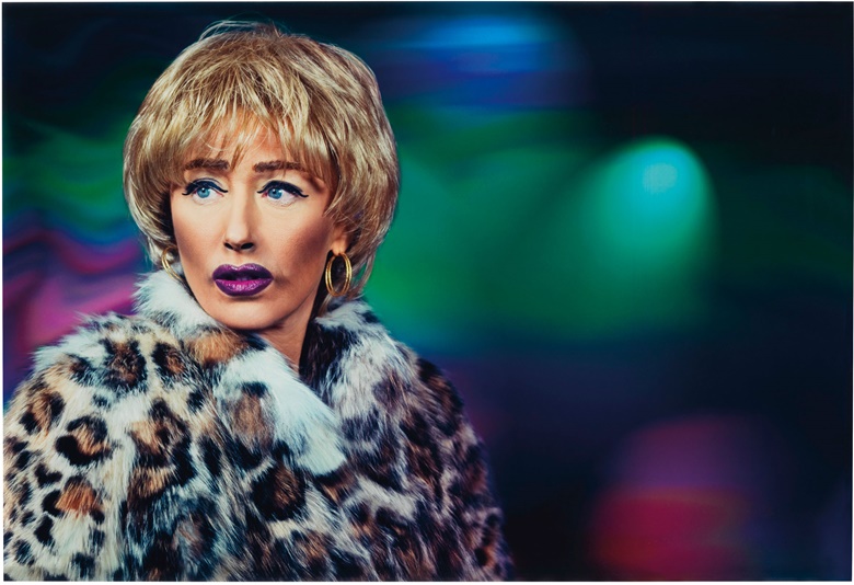 Cindy Sherman (b.  1954), Untitled #554, 20102012. Signed, dated and numbered ‘710’ in ink and typed credit, title, date and number on affixed gallery labels (frame backing board). Image 23¼ x 34 in (59.1 x 86.4 cm); overall 24¼ x 35 in (61.6 x 88.9 cm). Estimate $60,000-80,000. This lot is offered in Photographs Including Property Sold to Benefit the Elton John AIDS