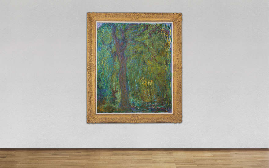 A symbol of hope and defiance &mdash; Saule pleureur by Monet