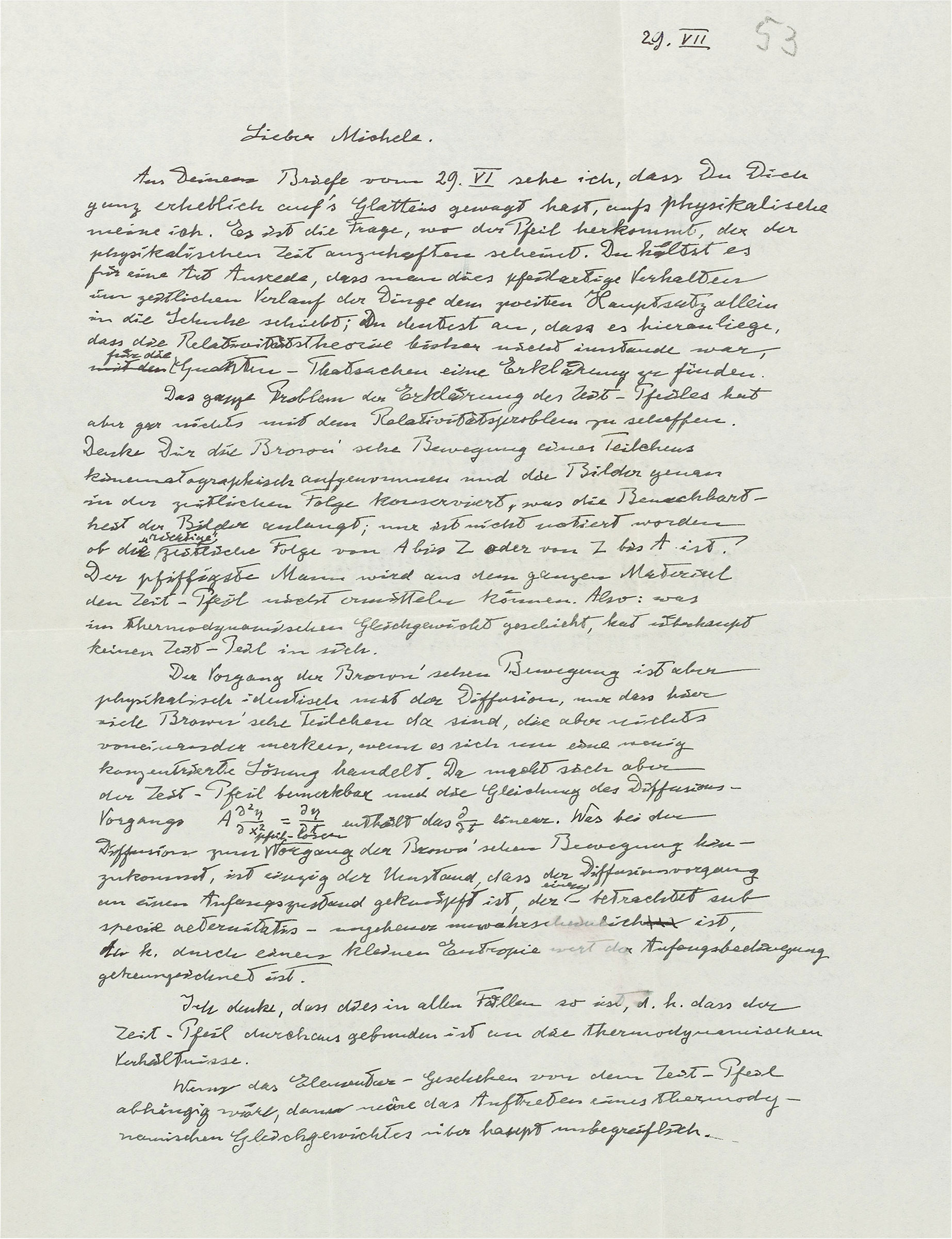 einsteins letters to michele besso christies einstein letter