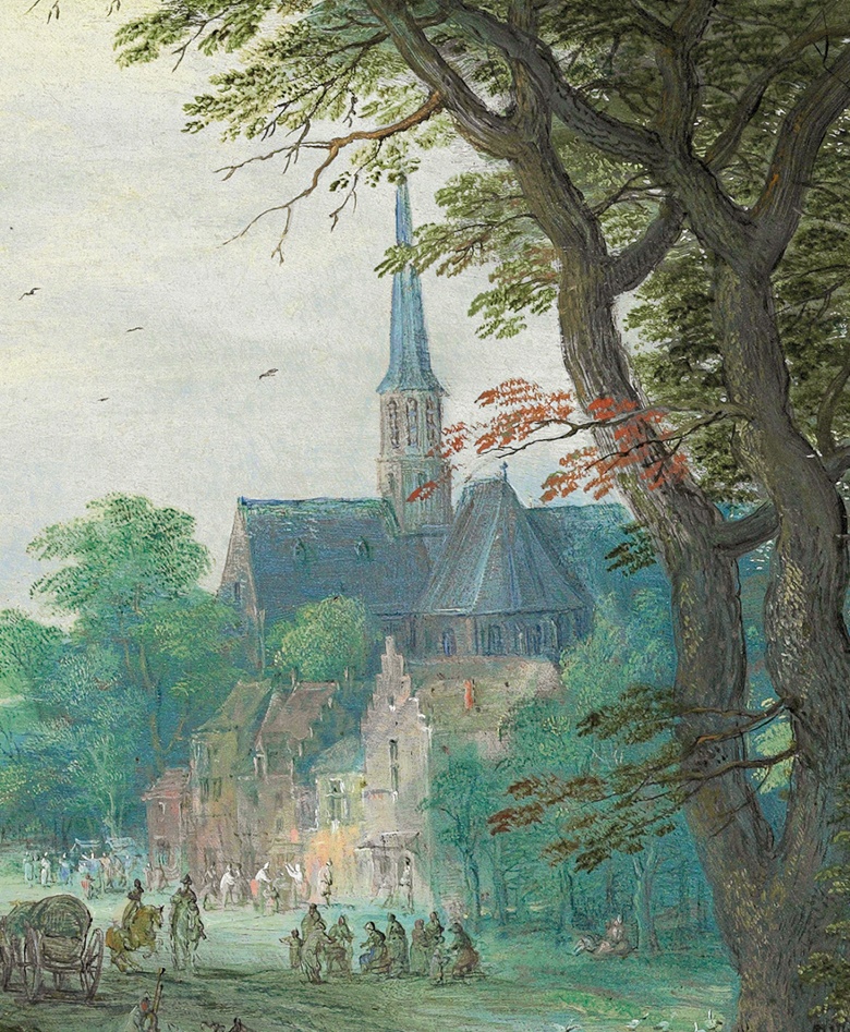 The church at the end of the road