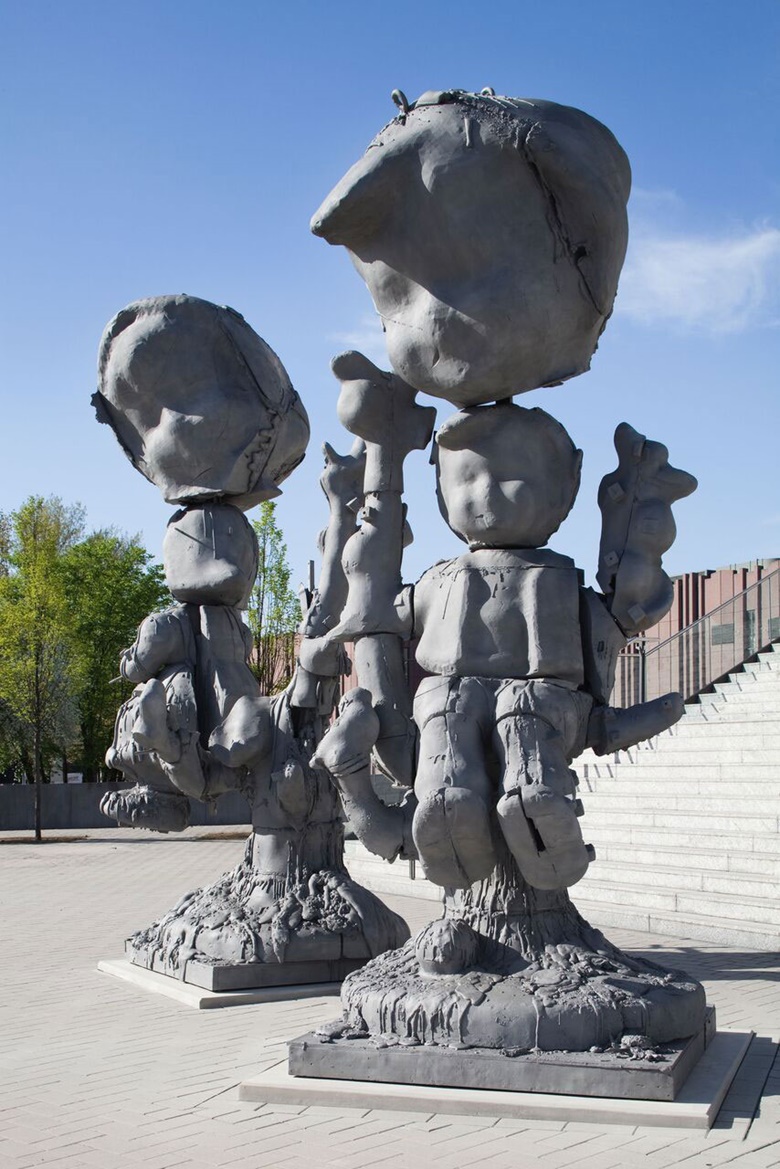 Paul McCarthy, Apple Tree Boy Apple Tree Girl, 2010 © Paul McCarthy; Courtesy the artist and Hauser & Wirth. Photo by Jens Kirchner
