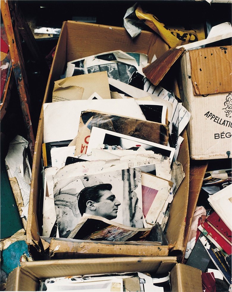 Francis Bacon’s studio at 7 Reece Mews, London, 1998. © The Estate of Francis Bacon. All rights reserved, DACSArtimage 2017. Photo Perry Ogden