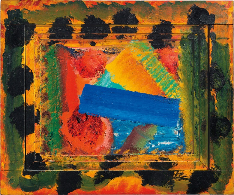 Howard Hodgkin (1932-2017), Goodbye to the Bay of Naples, 1980-1982. 22 x 26⅜ in (55.9 x 66.9 cm). Estimate £400,000-600,000. This lot is offered in Post-War and Contemporary Art Evening Auction on 6 October 2017  at Christie’s in London