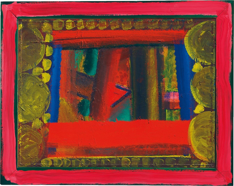 Howard Hodgkin (1932-2017), The Green Château, 1976-1980. 38⅝ x 48⅜ in (98 x 123 cm). Estimate £500,000-700,000. This lot is offered in Post-War and Contemporary Art Evening Auction on 6 October 2017  at Christie’s in London