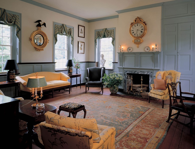 The East Wing at Ayr Mount. Courtesy of Classical American Homes Preservation Trust and The Richard Hampton Jenrette Foundation. Photo John M. Hall