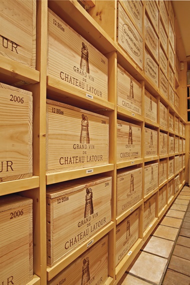 The ultimate, all-but risk-free consignment, says Tam, is a collection of ex-château wines, direct from the producer’s cellar