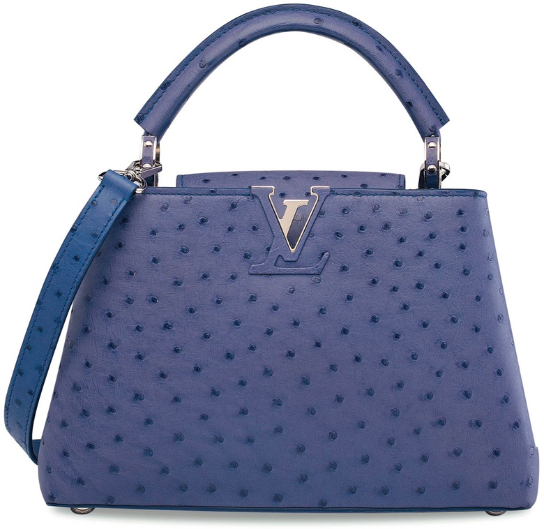 Collecting Guide Louis Vuitton Handbags Christie S A Figue Ostrich Capucines Bb With Silver Hardware Louis Vuitton 2017 This Bag