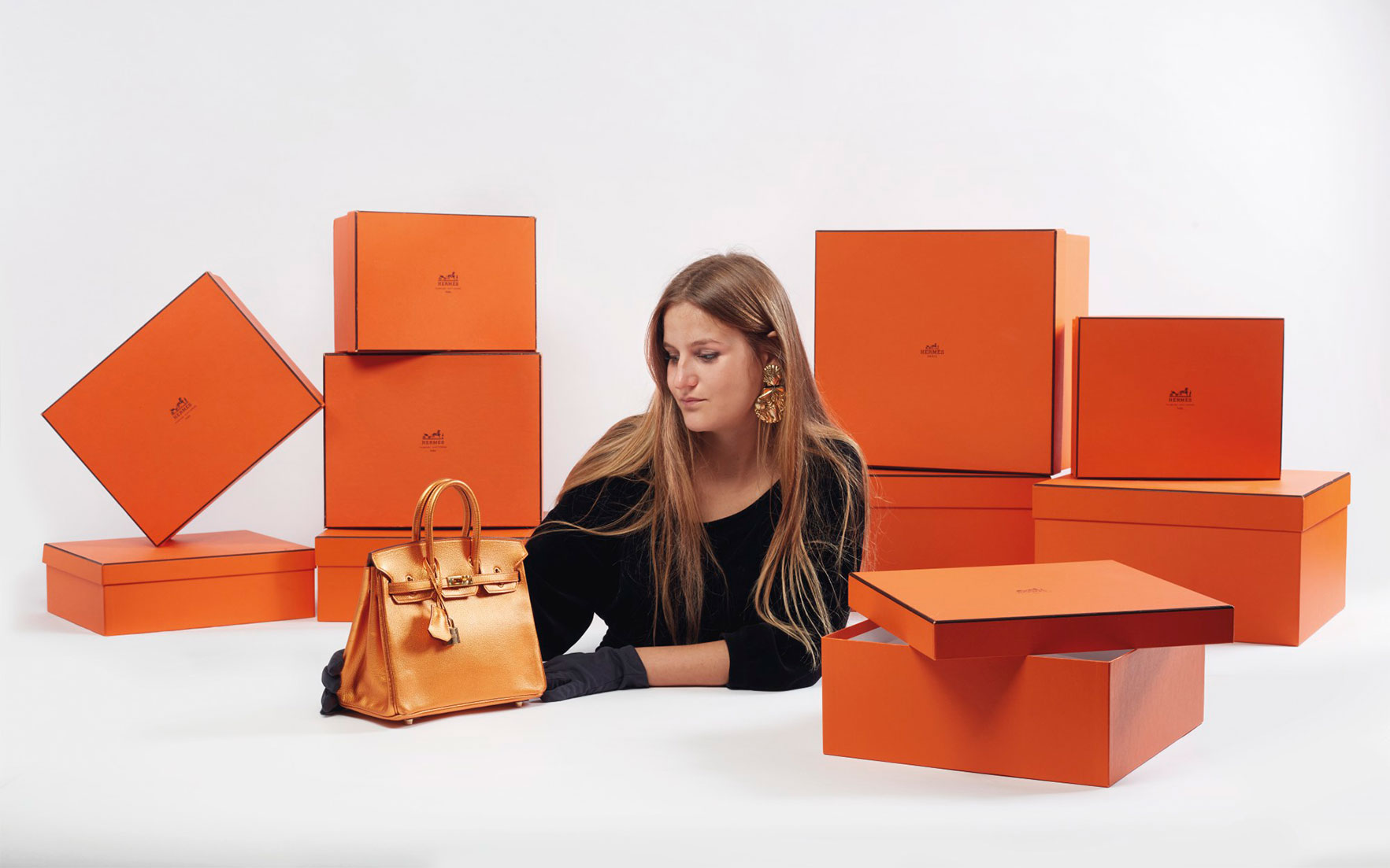 5 minutes with... A metallic bronze Birkin 25
