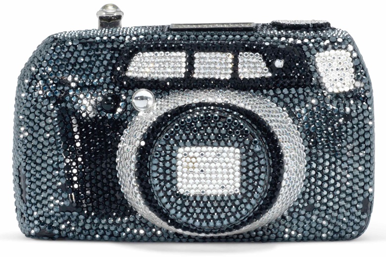 Sac du soir Appareil Photo, n. 15500, Kathrine Baumann, 2002. 12 x 7 x 8  cm. Estimate €1,000-2,000. This lot is offered in Sacs & Accessoires on 12 December 2017  at Christie’s in Paris
