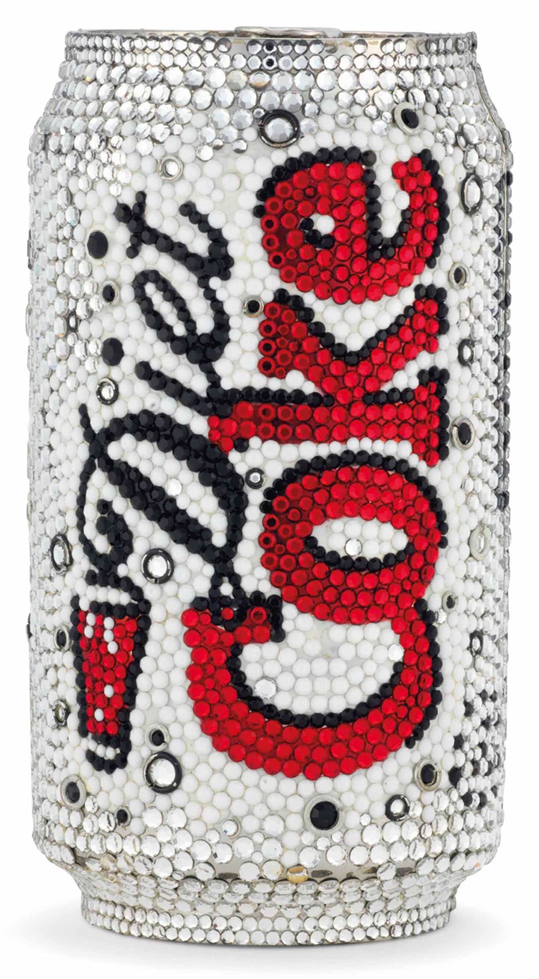 Sac du soir Coca-Cola Light, n. 322500, Kathrine Baumann, 1996. 8 x 13 x 8  cm. Estimate €1,500-2,500. This lot is offered in Sacs & Accessoires on 12 December 2017  at Christie’s in Paris
