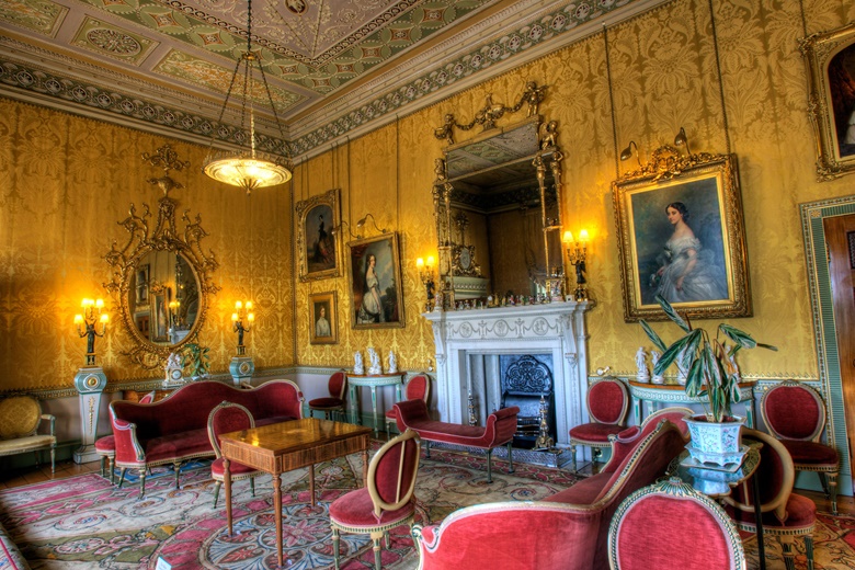 The Yellow Drawing Room at Harewood House © Harewood House Trust