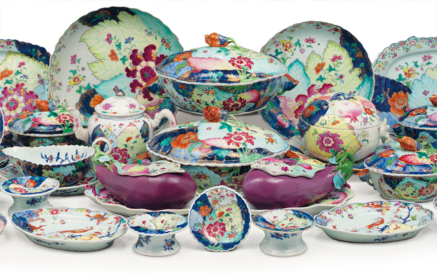 Chinese Export porcelain from  auction at Christies