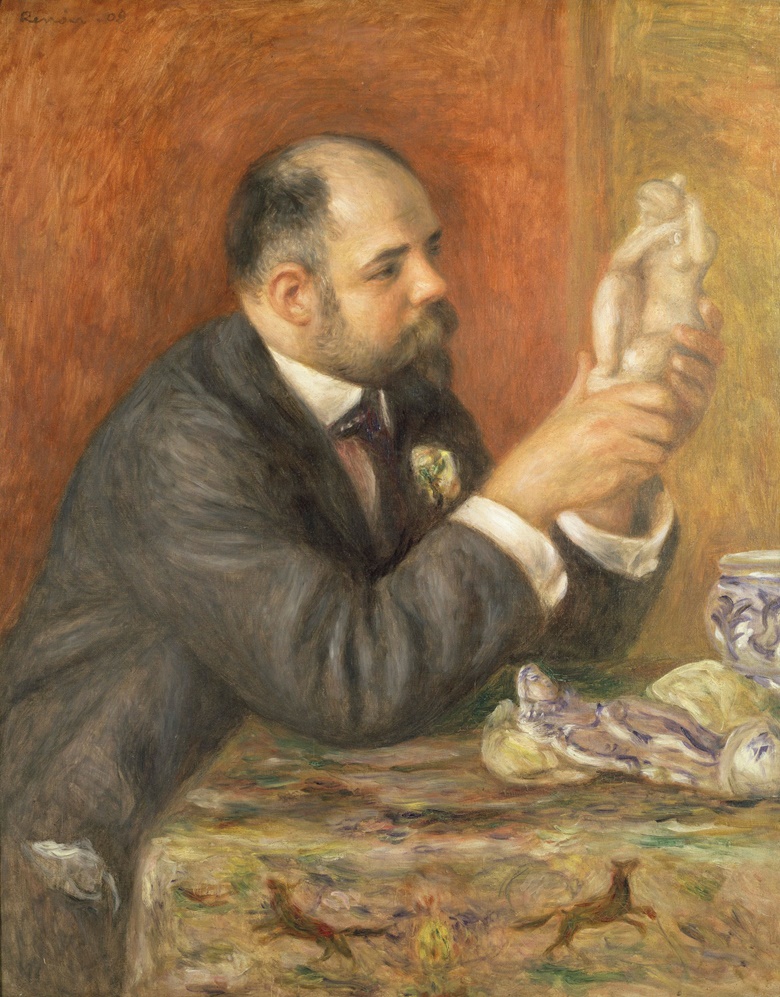 Pierre-Auguste Renoir (1841-1919), Portrait of Ambroise Vollard, 1908. The Courtauld Gallery, London. © Samuel Courtauld Trust, The Courtauld Gallery, London, UK  Bridgeman Images