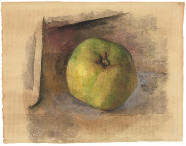 Pablo Picasso (1881-1973), Pomme, 1914. 5⅜ x 7  in (13.5 x 17.7  cm). Estimate $1,000,000-1,500,000. This lot is offered in The Collection of David and Peggy Rockefeller 19th & 20th Century Art, Evening Sale on 8 May at Christie’s in New York © Succession PicassoDACS, London 2018