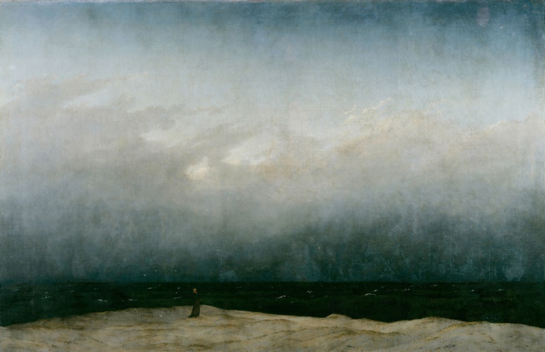 Caspar David Friedrich, Monk by the Sea, 1809. Photo            Scala, Florencebpk, Bildagentur für Kunst, Kultur und            Geschichte, Berlin