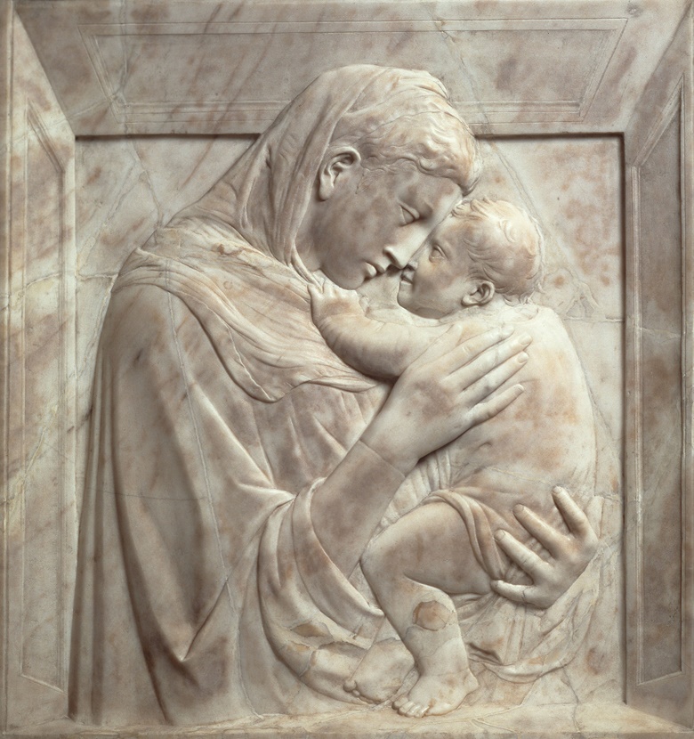 Donatello, the Pazzi Madonna, circa 1420. Photo Scala,            Florencebpk, Bildagentur für Kunst, Kultur und Geschichte,            Berlin