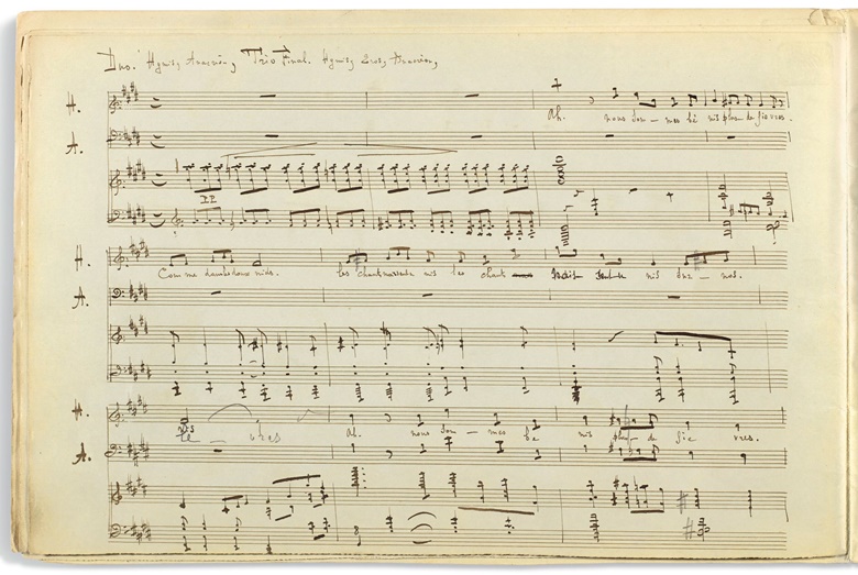 Claude Debussy S Rediscovered Score For Hymnis Christie S