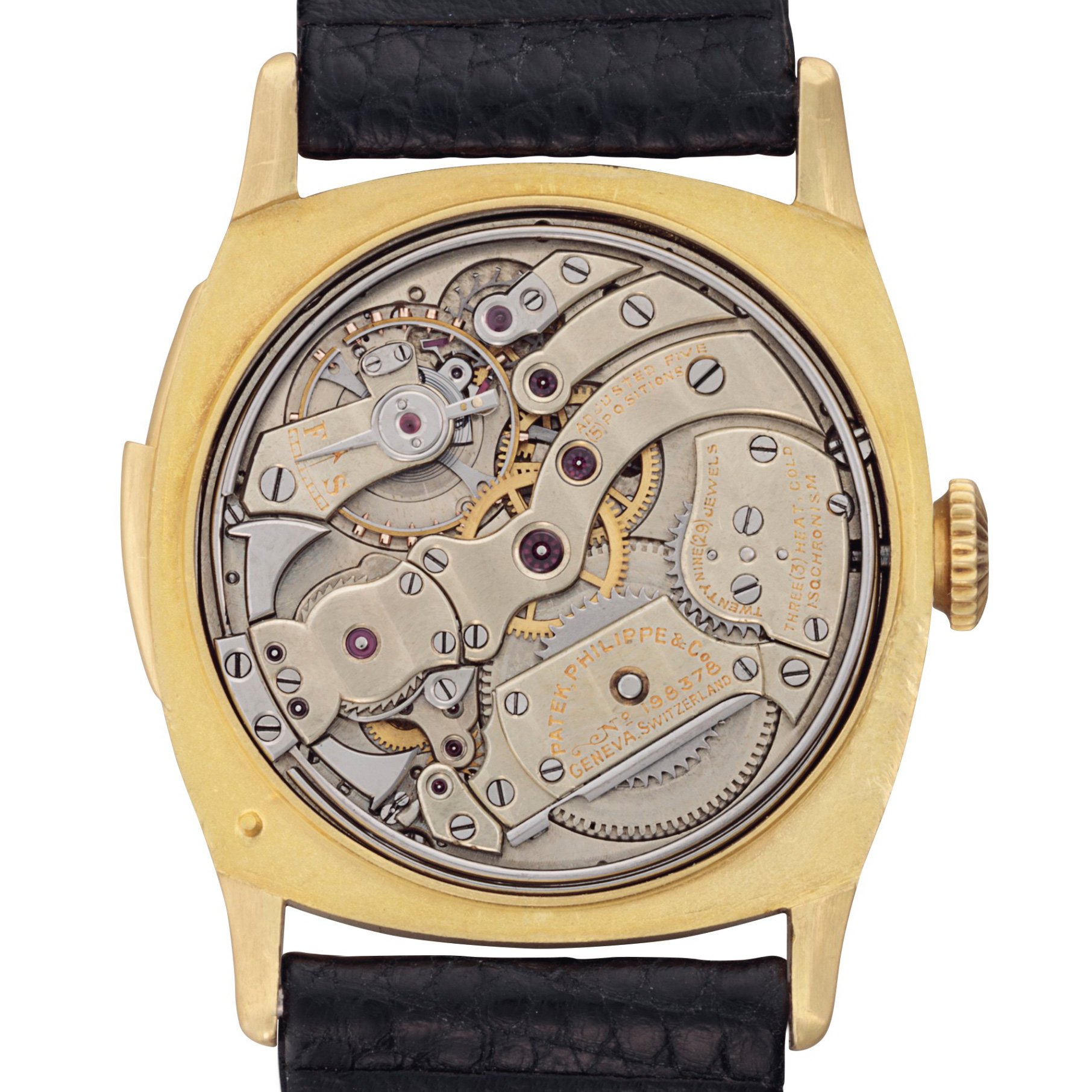 An 18k gold minute repeating Patek Philippe from 1930 | Christie's