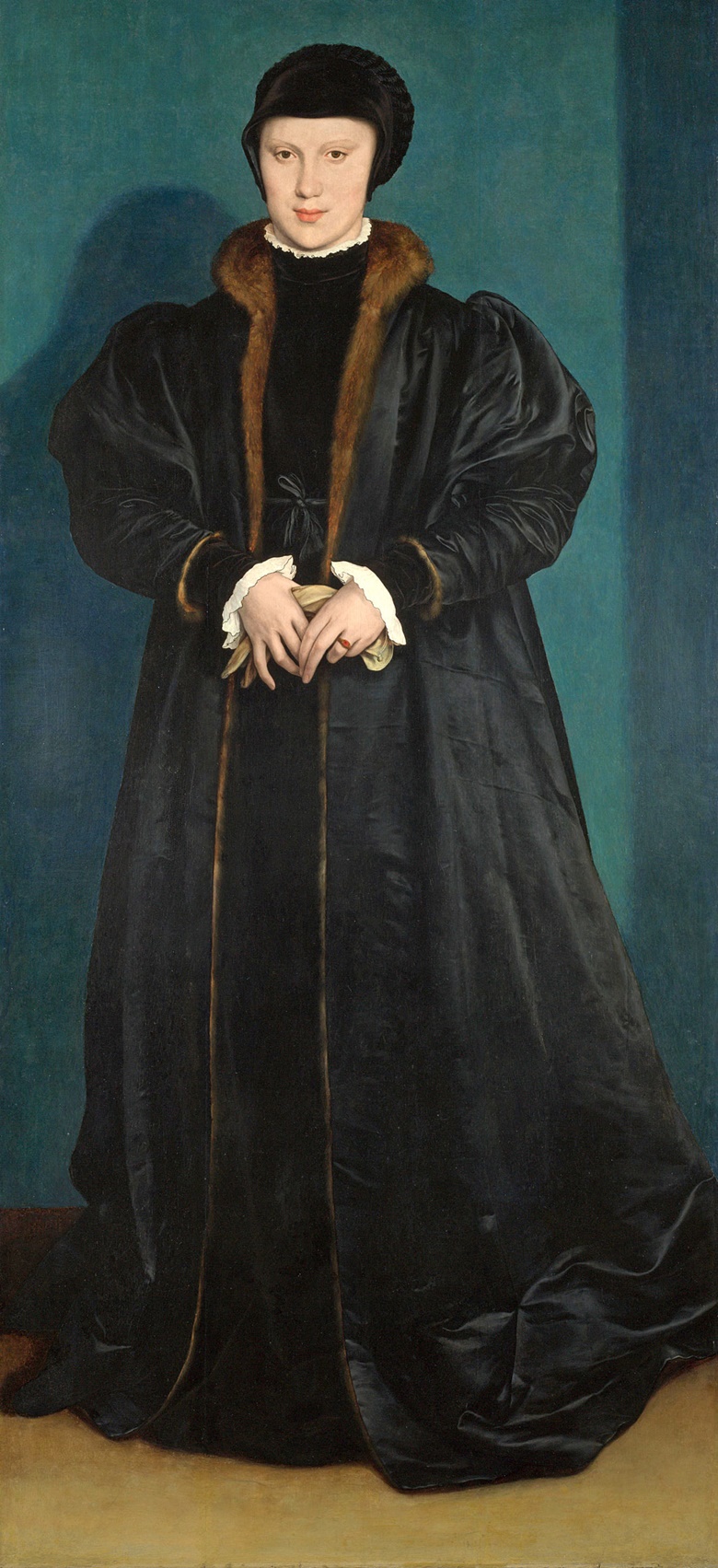 Hans Holbein the Younger, Christina of Denmark, Duchess of Milan, probably 1538. Photo National Gallery, London, UKBridgeman Images