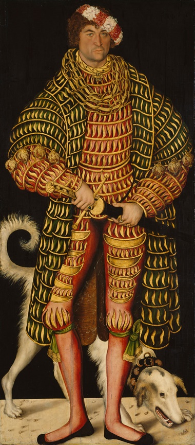 Lucas Cranach the Elder, Henry the Pious, Duke of Saxony, 1514. From High Society at the Rijksmuseum, 8 March-3 June 2018