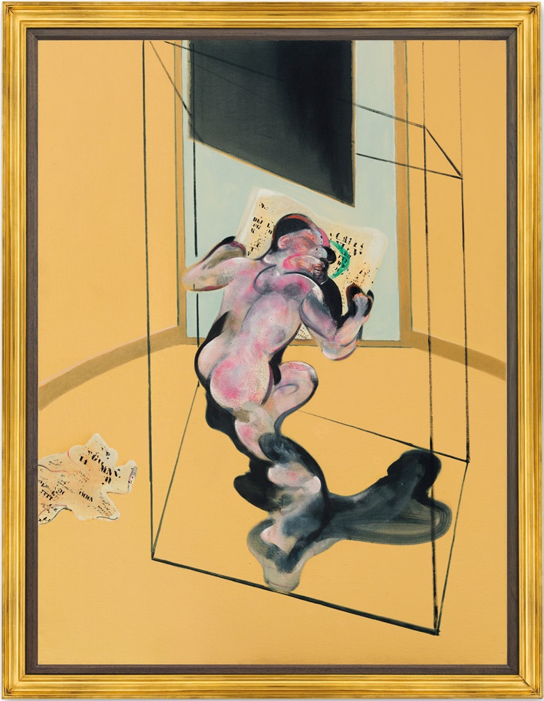 Francis Bacon (1909-1992), Figure in Movement, executed in 1972. 77⅞ x 58⅝ in (198 x 148 cm). Estimate £15,000,000-20,000,000. This lot is offered in Post War and Contemporary Art Evening Auction on 4 October 2018 at Christie’s in London © The Estate of Francis Bacon. All rights reserved. DACS 2018