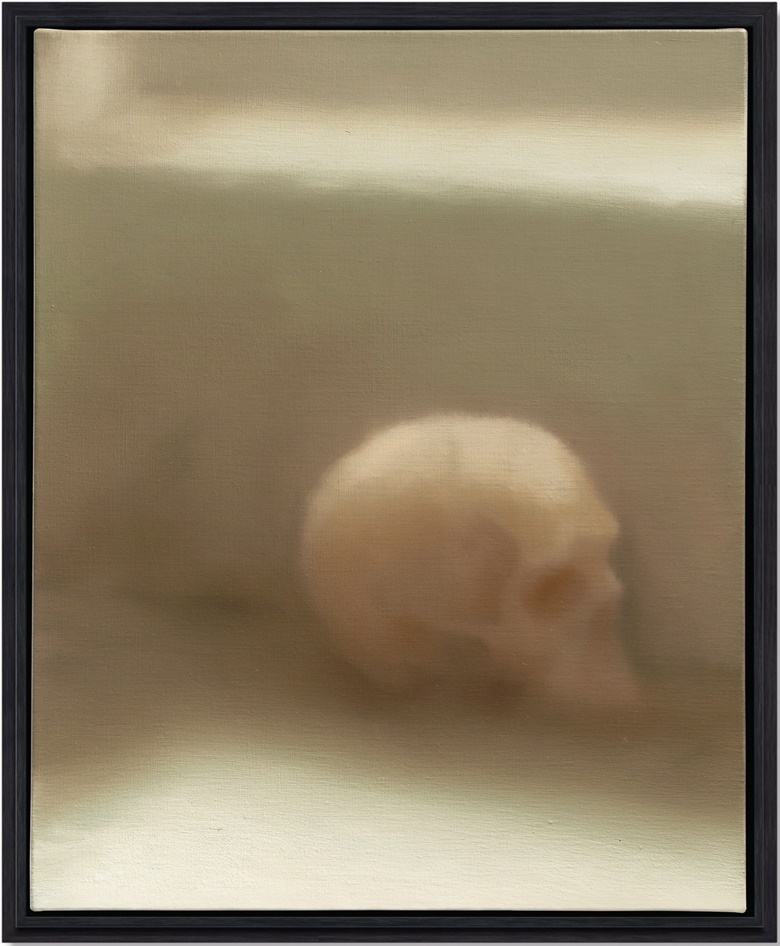 Gerhard Richter (b. 1932), Schädel (Skull), painted in 1983. 31⅝ x 25⅝ in (80.4 x 65 cm). Estimate on request. This lot is offered in Post War and Contemporary Art Evening Auction on 4 October 2018 at Christie’s in London