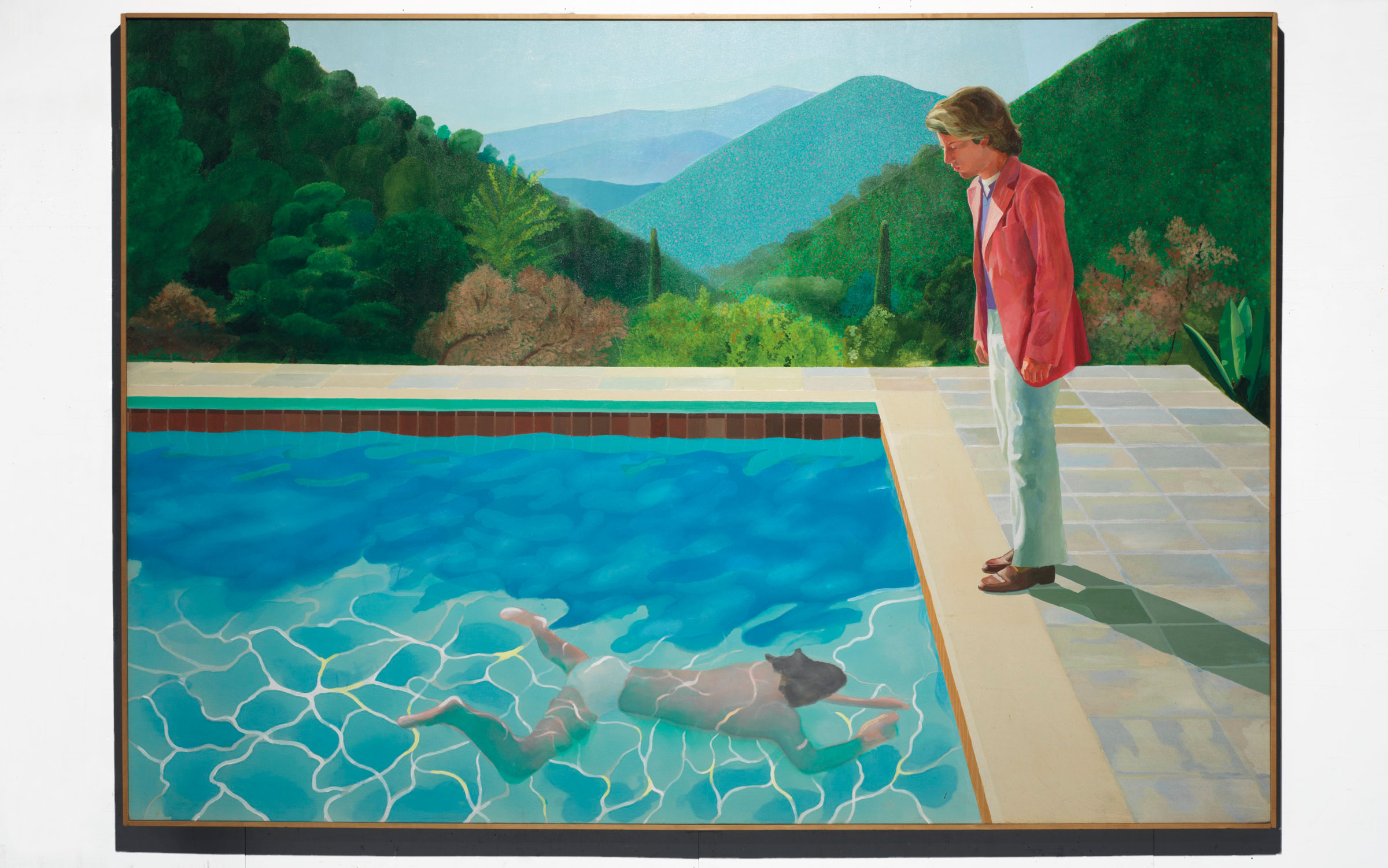 Behoort zoet Geit Portrait of an Artist (Pool with Two Figures) by David Hockney | Christie's