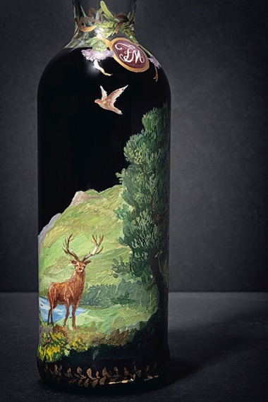 Of the 40 bottles released by The Macallan, only one was hand-painted by the Irish artist Michael Dillon