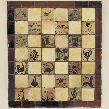 Bernard Leach (1887-1979), Two Tile Panels, circa 1928. Glazed stoneware, painted wood frame. 39⅜ x 39⅜ in including frame (99.8 x 100 cm); 38½ x 34⅝ in including frame (98 x 88 cm). Estimate £30,000-50,000. Offered in UnBreakable on 2 October at Christie’s London