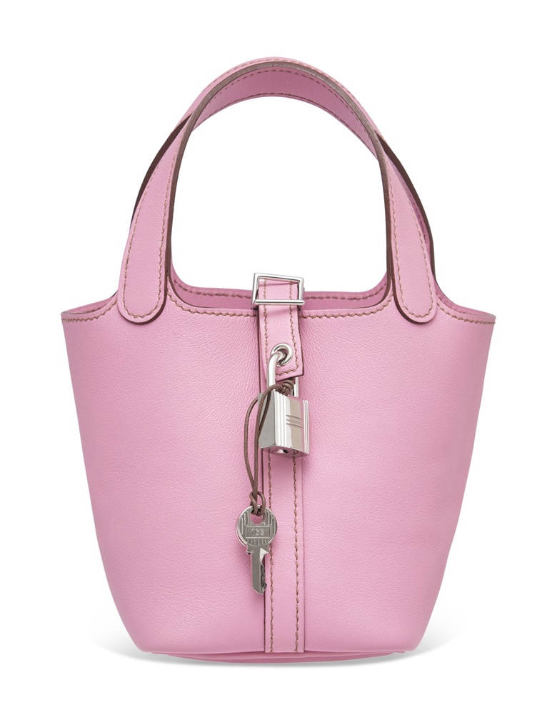 Hermès Handbags For Every Budget Christie S A Pink 5p Swift Leather Mini Picotin Lock With Palladium Hardware Hermès 2010