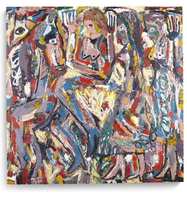 Ruby Neri (b. 1970) Untitled, 2011. Oil on panel, 60 x 60 in. (152.4 x 152.4 cm). Estimate $8,000-12,000. Offered in
The Collection of Melva Bucksbaum Post-War and Contemporary Art, Photographs and Prints, online