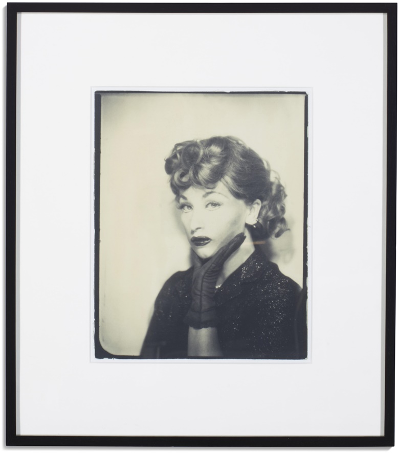 Cindy Sherman (b. 1954)
Untitled, 1975-2001. Gelatin silver print. 10⅜ x 8⅜ in (26.3 x 21.3 cm). This work is from an unknown edition. Estimate $7,000-10,000. Offered in The Collection of Melva Bucksbaum Post-War and Contemporary Art, Photographs and Prints, online