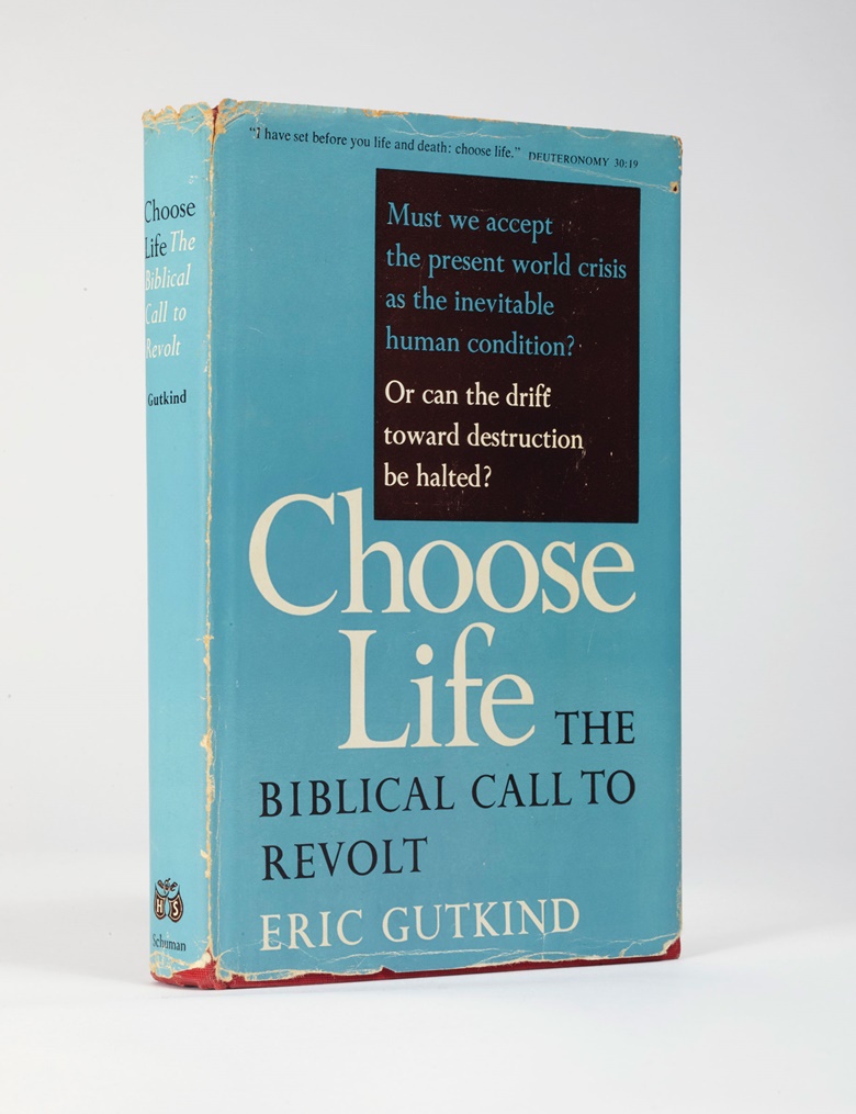 Einstein was unequivocal in his critique of Gutkinds book, which presented the Bible as a call to arms, and Judaism and Israel as incorruptible